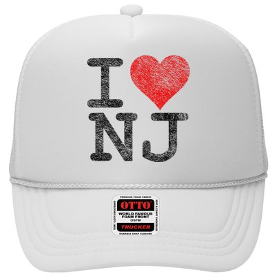 I Love New Jersey I Heart Nj Trucker Hat