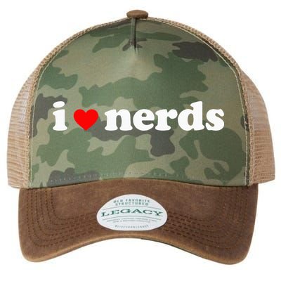 I Love Nerds Legacy Tie Dye Trucker Hat