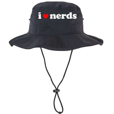 I Love Nerds Bucket Hat