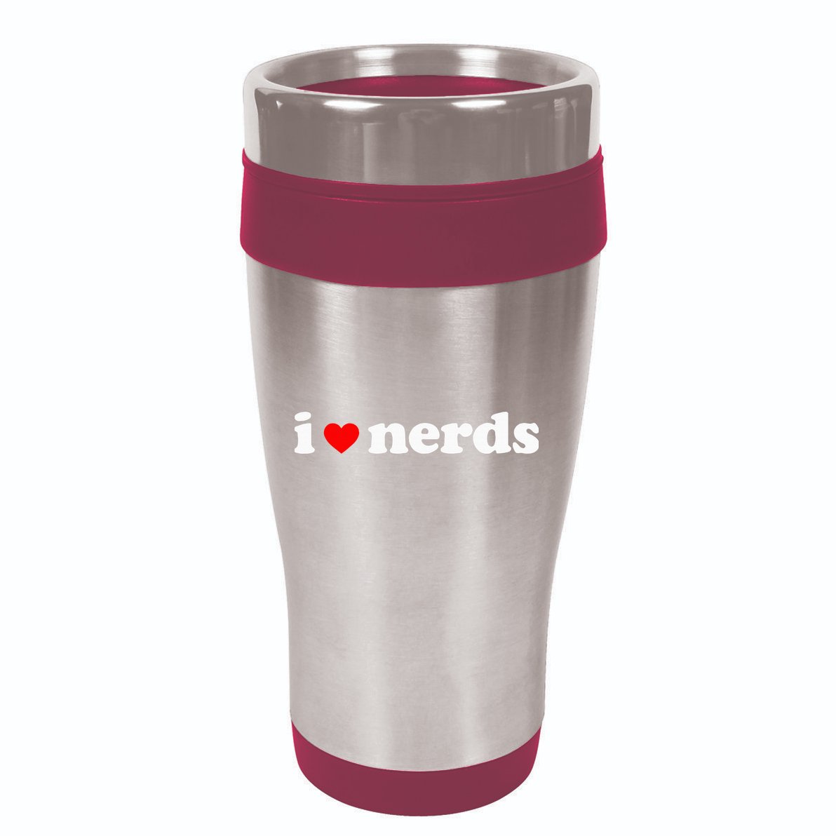 I Love Nerds 16oz Travel Tumbler
