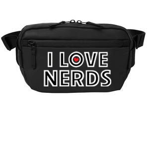 I Love Nerds Crossbody Pack