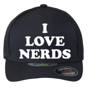 I Love Nerds Flexfit Unipanel Trucker Cap