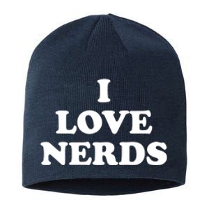 I Love Nerds Sustainable Beanie