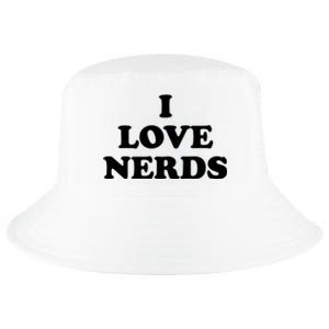 I Love Nerds Cool Comfort Performance Bucket Hat