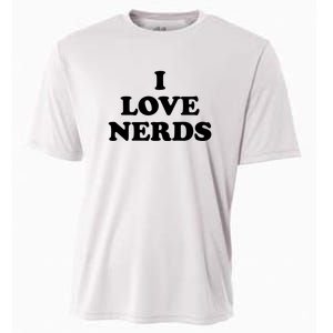 I Love Nerds Cooling Performance Crew T-Shirt