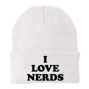 I Love Nerds Knit Cap Winter Beanie