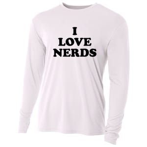 I Love Nerds Cooling Performance Long Sleeve Crew