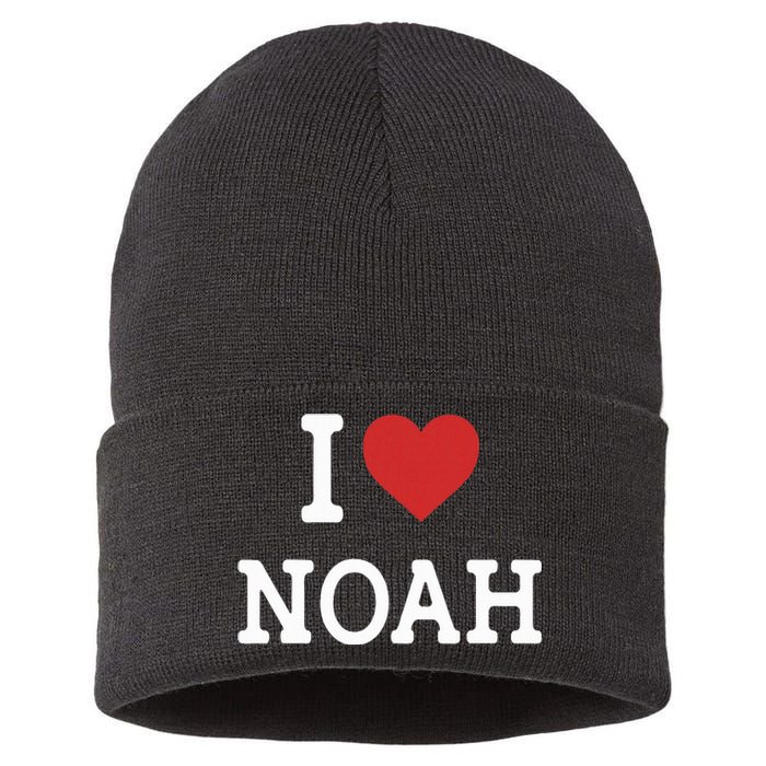 I Love Noah Sustainable Knit Beanie