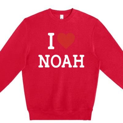 I Love Noah Premium Crewneck Sweatshirt