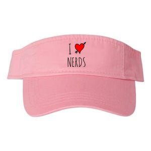 I Love Nerds Valucap Bio-Washed Visor