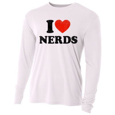 I Love Nerds Outfit Cooling Performance Long Sleeve Crew