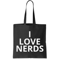 I Love Nerds Funny I Heart Nerds Bag