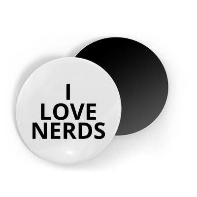 I Love Nerds Funny I Heart Nerds Magnet