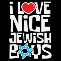 I Love Nice Jewish Boys Jews Hebrews Israelites Hanukkah  Long Sleeve Shirt