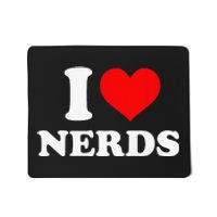 I love nerds I heart nerds Mousepad