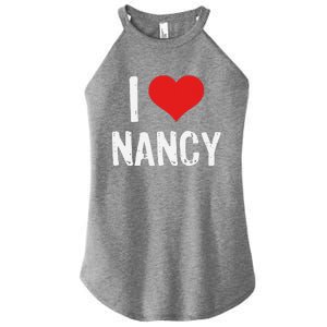 I Love Nancy Women’s Perfect Tri Rocker Tank