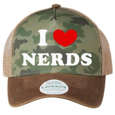 I Love Nerds Legacy Tie Dye Trucker Hat