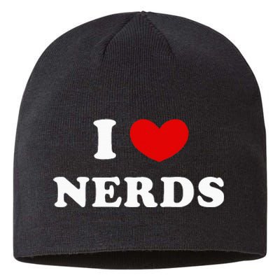 I Love Nerds Sustainable Beanie