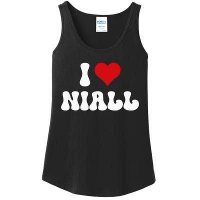 I Love Niall I Heart Niall ValentineS Day Ladies Essential Tank