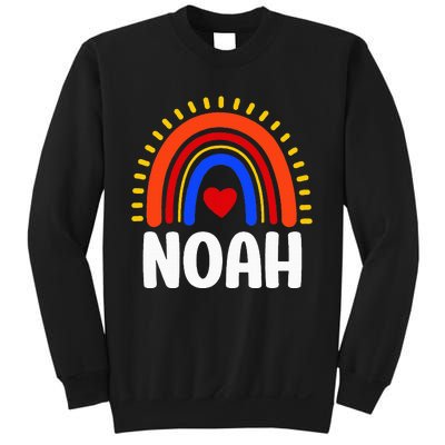 I Love Noah Cute Noah Rainbow Sweatshirt