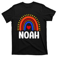 I Love Noah Cute Noah Rainbow T-Shirt