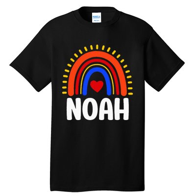 I Love Noah Cute Noah Rainbow Tall T-Shirt