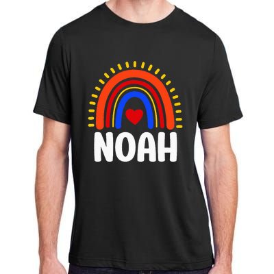 I Love Noah Cute Noah Rainbow Adult ChromaSoft Performance T-Shirt