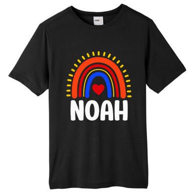 I Love Noah Cute Noah Rainbow Tall Fusion ChromaSoft Performance T-Shirt