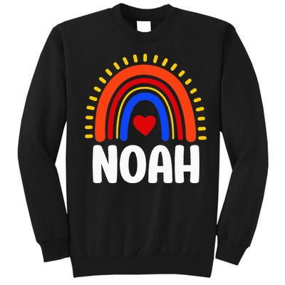 I Love Noah Cute Noah Rainbow Tall Sweatshirt