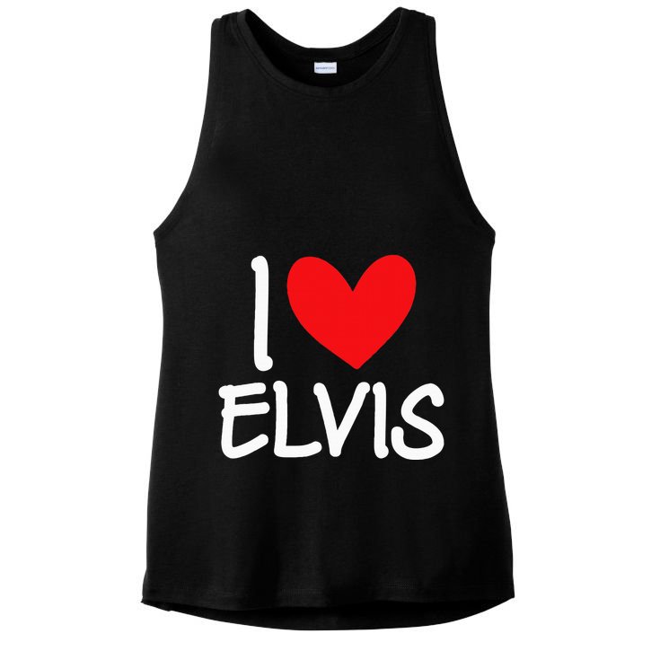 I Love Name Personalized Guy Bff Friend Heart Ladies PosiCharge Tri-Blend Wicking Tank