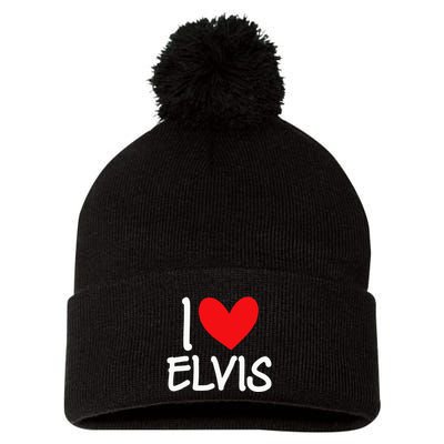 I Love Name Personalized Guy Bff Friend Heart Pom Pom 12in Knit Beanie