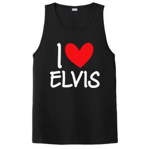 I Love Name Personalized Guy Bff Friend Heart PosiCharge Competitor Tank