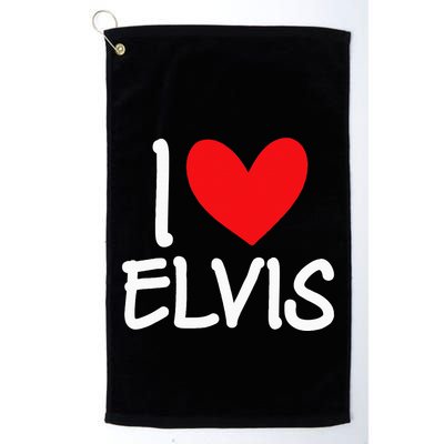 I Love Name Personalized Guy Bff Friend Heart Golf Towel