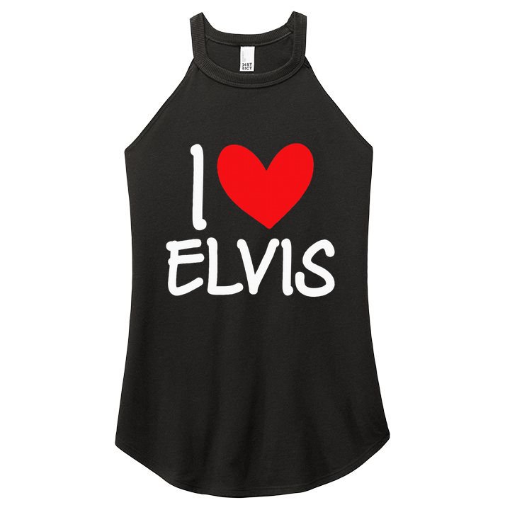 I Love Name Personalized Guy Bff Friend Heart Women's Perfect Tri Rocker Tank