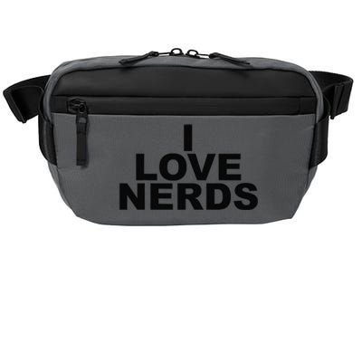 I Love Nerds Crossbody Pack