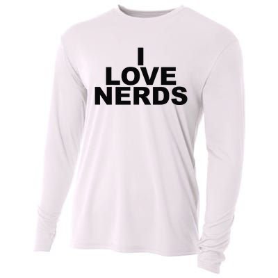 I Love Nerds Cooling Performance Long Sleeve Crew