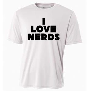 I Love Nerds Cooling Performance Crew T-Shirt