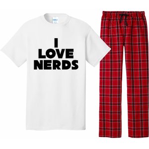 I Love Nerds Pajama Set