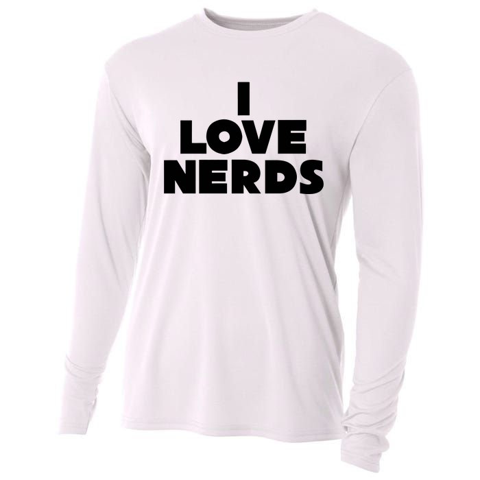 I Love Nerds Cooling Performance Long Sleeve Crew