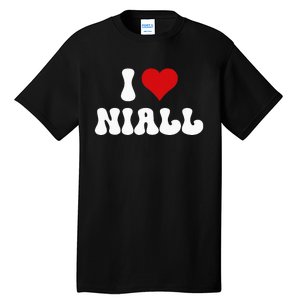 I Love Niall I Heart Niall ValentineS Day Tall T-Shirt