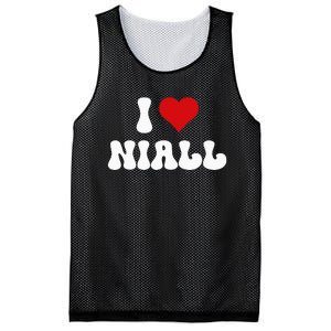 I Love Niall I Heart Niall ValentineS Day Mesh Reversible Basketball Jersey Tank