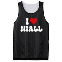 I Love Niall I Heart Niall ValentineS Day Mesh Reversible Basketball Jersey Tank