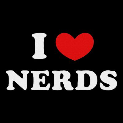 I Love Nerds I Heart Nerds T-Shirt