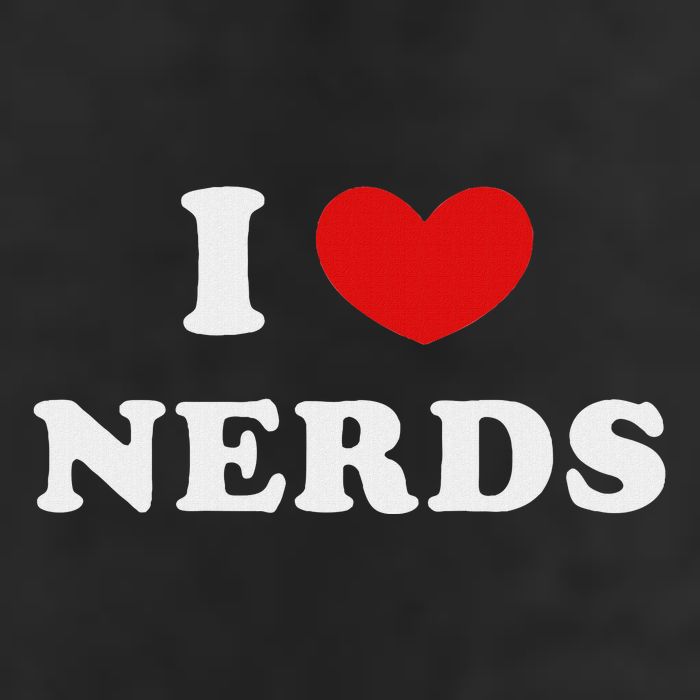 I Love Nerds I Heart Nerds Adult Drive Performance Visor