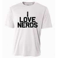 I Love Nerds Cooling Performance Crew T-Shirt