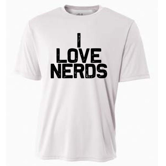 I Love Nerds Cooling Performance Crew T-Shirt