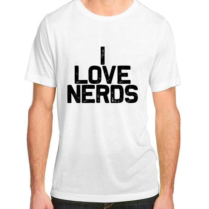 I Love Nerds Adult ChromaSoft Performance T-Shirt