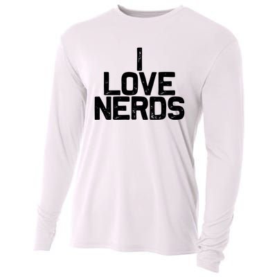 I Love Nerds Cooling Performance Long Sleeve Crew