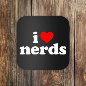 I Love Nerds Coaster