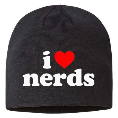 I Love Nerds Sustainable Beanie